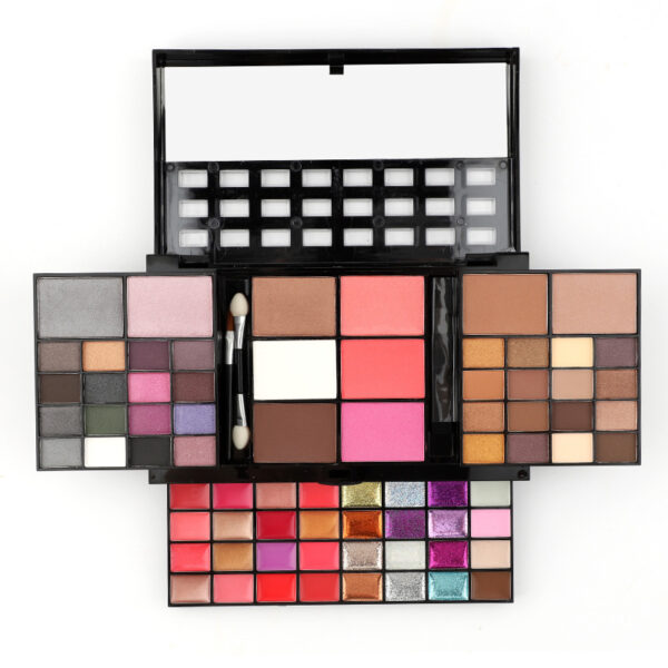 74 Colors Makeup Set Lip Gloss Blush Eyeshadow Highlight Combination Plate Wholesale Makeup Set - Image 7