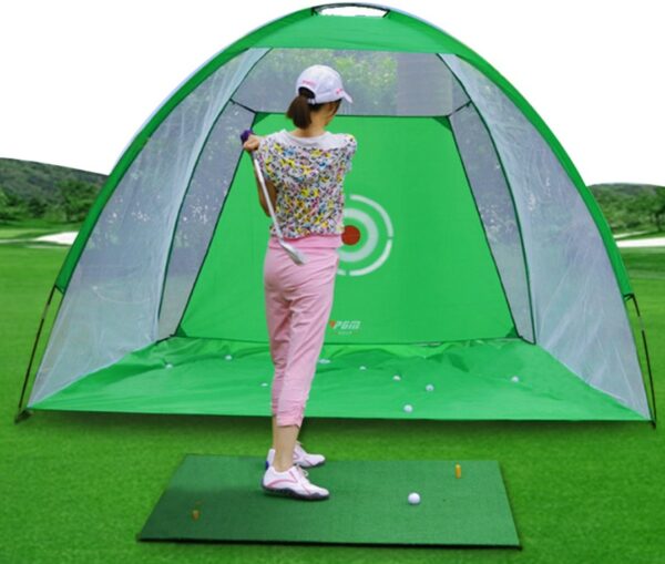 Golf Practice Net Tent Golf Hitting Cage Garden Grassland Practice Tent Golf Training Equipment Mesh Outdoor - Image 6