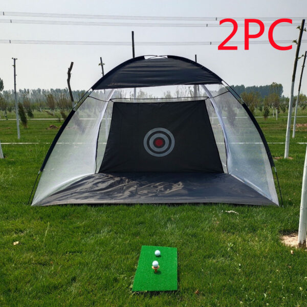 Golf Practice Net Tent Golf Hitting Cage Garden Grassland Practice Tent Golf Training Equipment Mesh Outdoor - Image 9