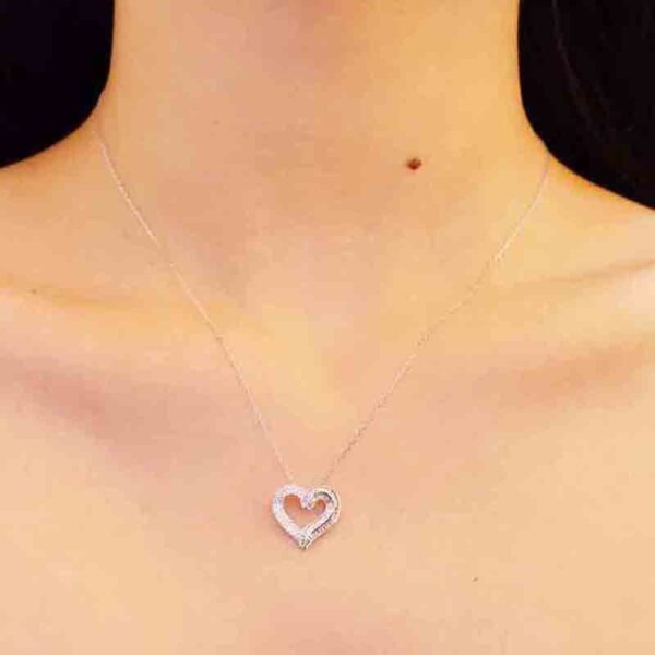 Heart Pendant Necklace Girls' Jewelry - Image 4